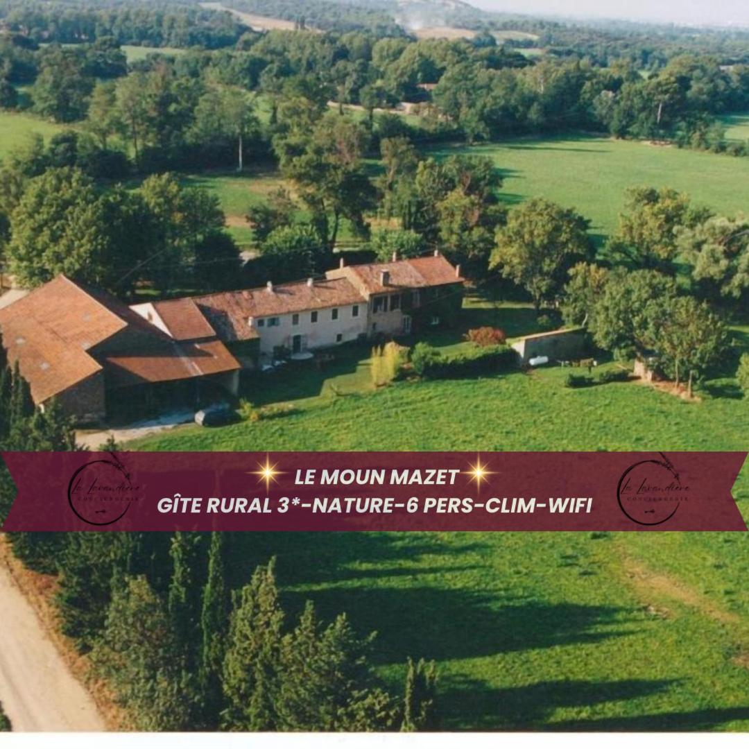 Le Moun Mazet Gite Rural 3 Etoiles, Clim, Nature, 6 Personnes Мірамас Екстер'єр фото